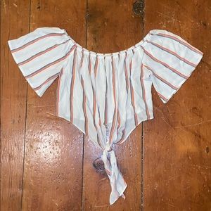 Pacsun Over the Shoulder Top